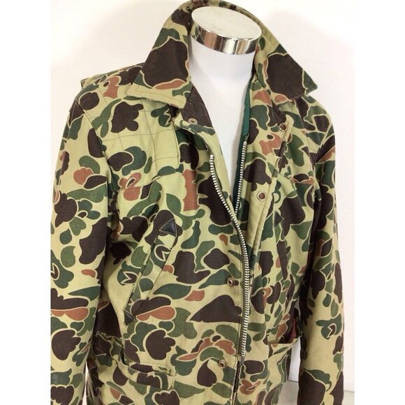 Thermo King Vintage Camouflage Hunting Jacket Mens Medium - Picture 2 of 8